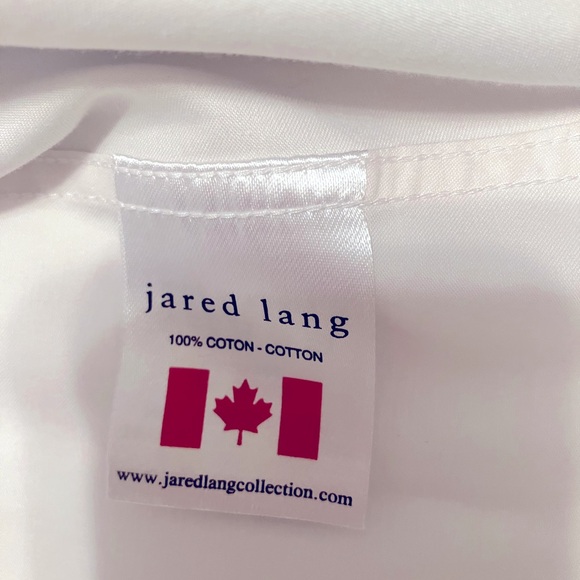 Jared Lang Collection LS button-down shirt pink navy paisley detailing XXL - Picture 9 of 15